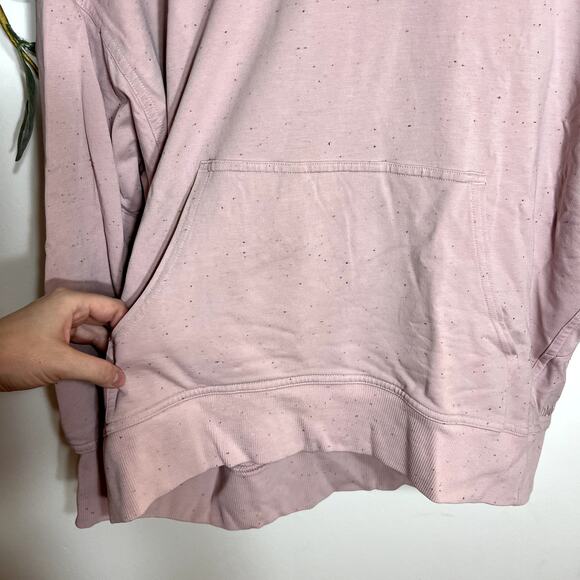 Lululemon Light Pink Speckled Hooded Sweatshirt LAST CALL - Picture 2 of 5